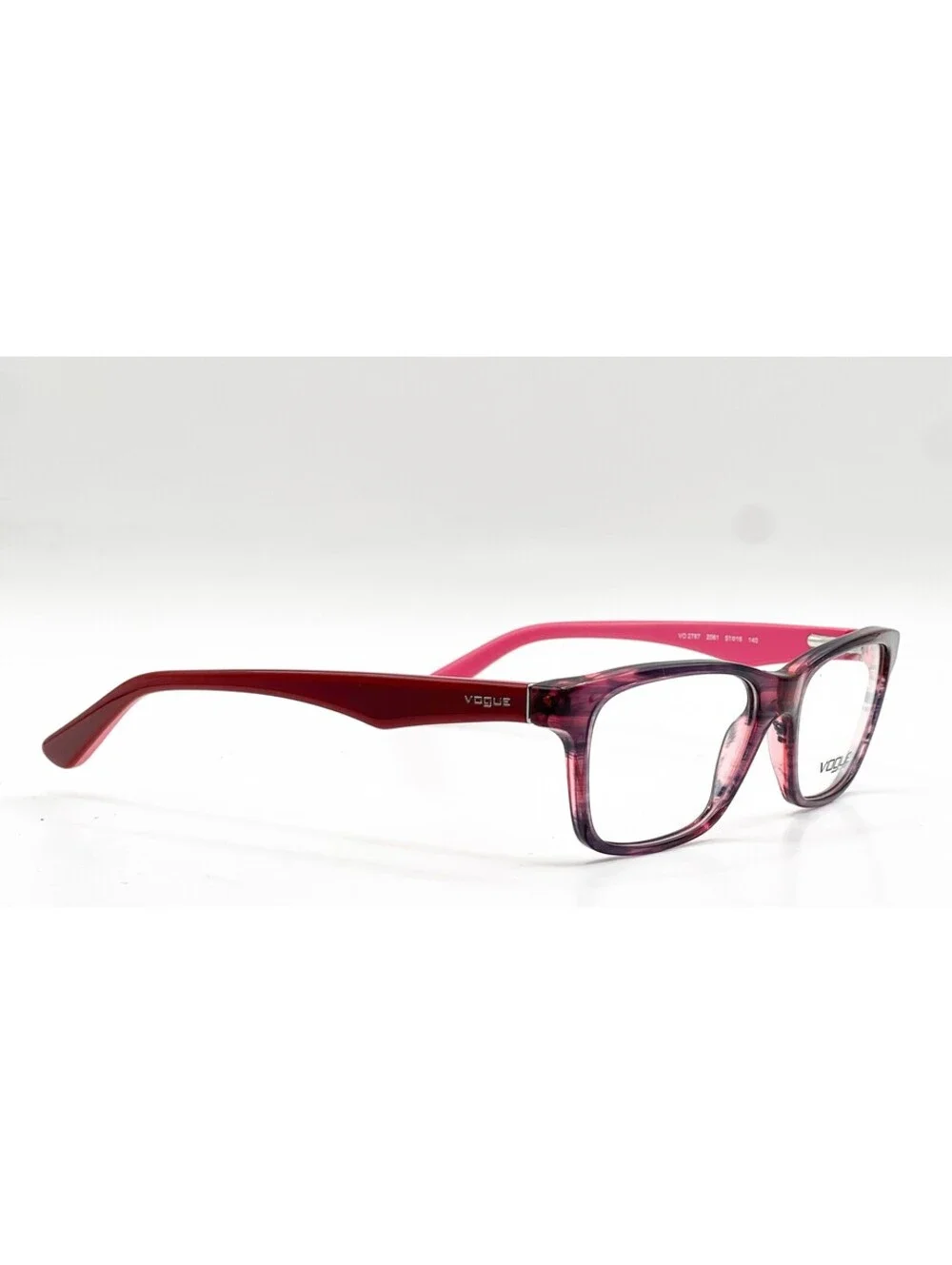 Vogue VO 2787 2061 Striped Black Cherry Authentic Eyeglass Frames 51-16